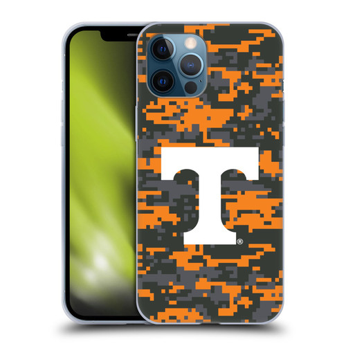 University Of Tennessee UTK University Of Tennessee Knoxville Digital Camouflage Soft Gel Case for Apple iPhone 12 Pro Max