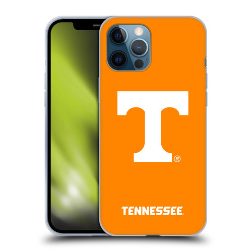 University Of Tennessee UTK University Of Tennessee Knoxville Plain Soft Gel Case for Apple iPhone 12 Pro Max