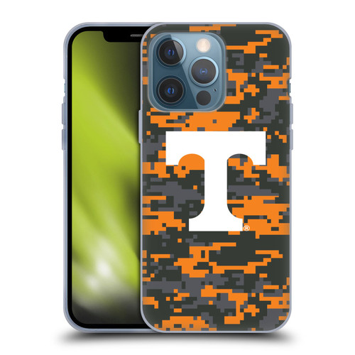 University Of Tennessee UTK University Of Tennessee Knoxville Digital Camouflage Soft Gel Case for Apple iPhone 13 Pro