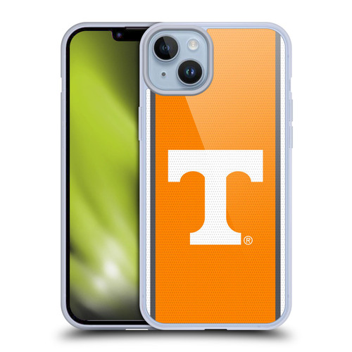 University Of Tennessee UTK University Of Tennessee Knoxville Football Jersey Soft Gel Case for Apple iPhone 14 Plus