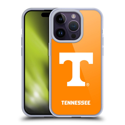 University Of Tennessee UTK University Of Tennessee Knoxville Plain Soft Gel Case for Apple iPhone 14 Pro & MagSafe