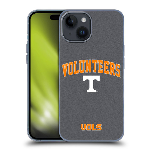 University Of Tennessee UTK University Of Tennessee Knoxville Campus Logotype Soft Gel Case for Apple iPhone 15