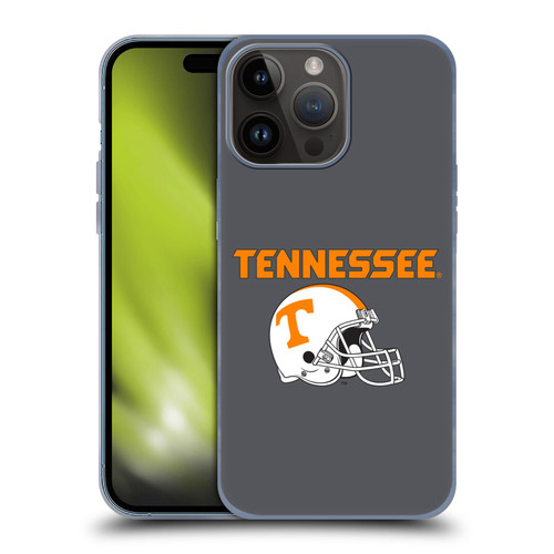 University Of Tennessee UTK University Of Tennessee Knoxville Helmet Logotype Soft Gel Case for Apple iPhone 15 Pro Max