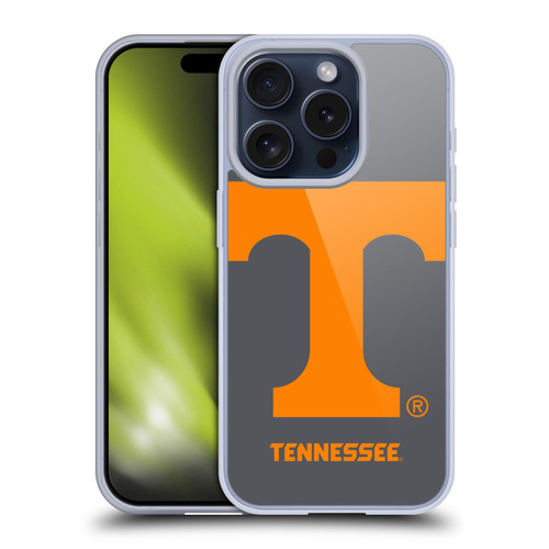 University Of Tennessee UTK University Of Tennessee Knoxville Oversized Icon Soft Gel Case for Apple iPhone 15 Pro