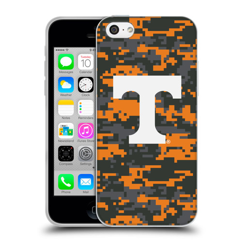 University Of Tennessee UTK University Of Tennessee Knoxville Digital Camouflage Soft Gel Case for Apple iPhone 5c