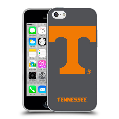 University Of Tennessee UTK University Of Tennessee Knoxville Oversized Icon Soft Gel Case for Apple iPhone 5c