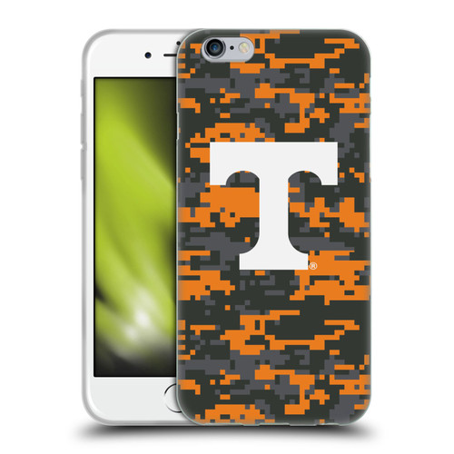 University Of Tennessee UTK University Of Tennessee Knoxville Digital Camouflage Soft Gel Case for Apple iPhone 6 / iPhone 6s