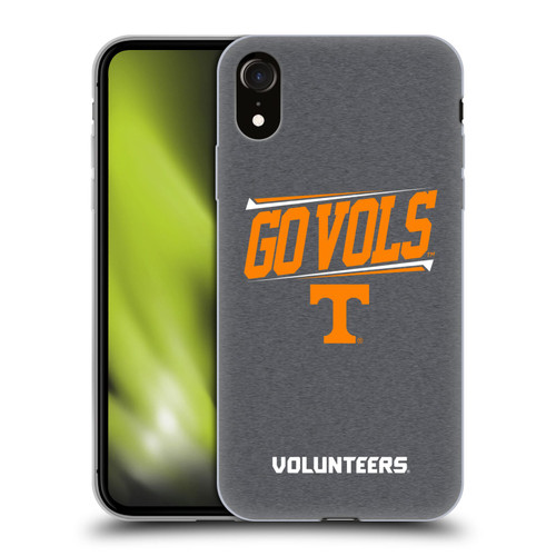 University Of Tennessee UTK University Of Tennessee Knoxville Double Bar Soft Gel Case for Apple iPhone XR