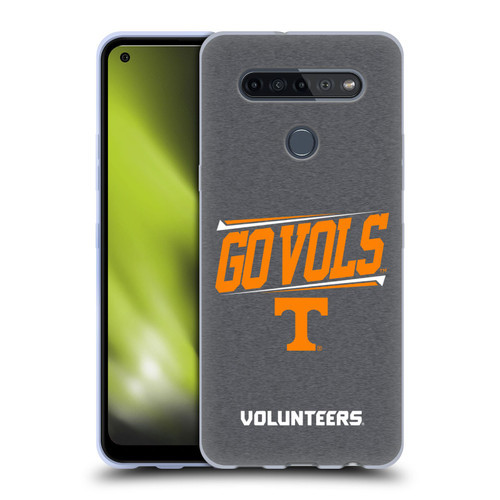 University Of Tennessee UTK University Of Tennessee Knoxville Double Bar Soft Gel Case for LG K51S