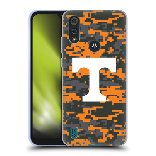 University Of Tennessee UTK University Of Tennessee Knoxville Digital Camouflage Soft Gel Case for Motorola Moto E6s (2020)