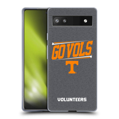 University Of Tennessee UTK University Of Tennessee Knoxville Double Bar Soft Gel Case for Google Pixel 6a