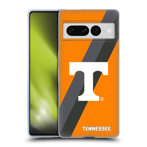 University Of Tennessee UTK University Of Tennessee Knoxville Stripes Soft Gel Case for Google Pixel 7 Pro