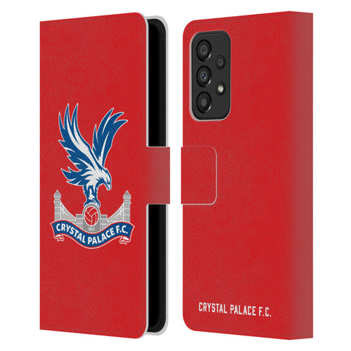 Crystal Palace FC Crest Eagle Leather Book Wallet Case Cover For Samsung Galaxy A33 5G (2022)