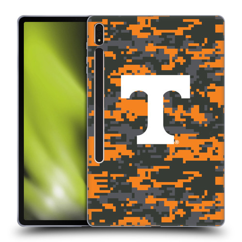 University Of Tennessee UTK University Of Tennessee Knoxville Digital Camouflage Soft Gel Case for Samsung Galaxy Tab S8 Plus