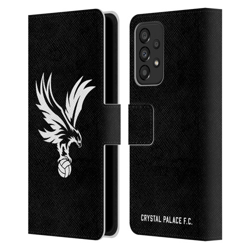 Crystal Palace FC Crest Eagle Grey Leather Book Wallet Case Cover For Samsung Galaxy A33 5G (2022)