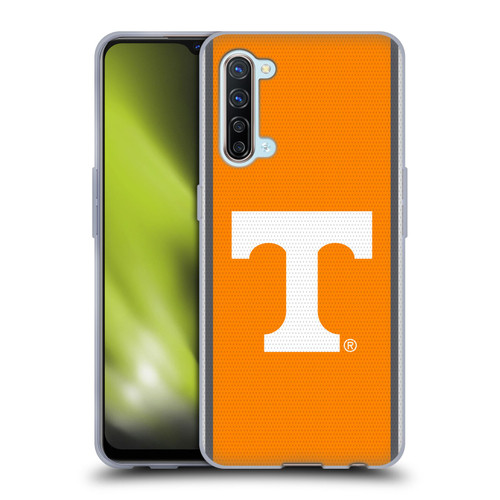 University Of Tennessee UTK University Of Tennessee Knoxville Football Jersey Soft Gel Case for OPPO Find X2 Lite 5G