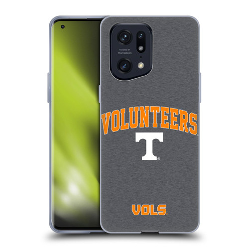 University Of Tennessee UTK University Of Tennessee Knoxville Campus Logotype Soft Gel Case for OPPO Find X5 Pro