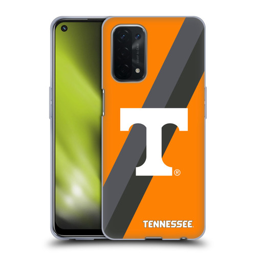 University Of Tennessee UTK University Of Tennessee Knoxville Stripes Soft Gel Case for OPPO A54 5G