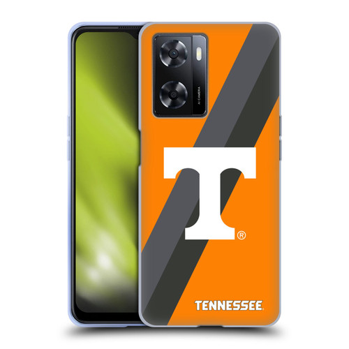 University Of Tennessee UTK University Of Tennessee Knoxville Stripes Soft Gel Case for OPPO A57s