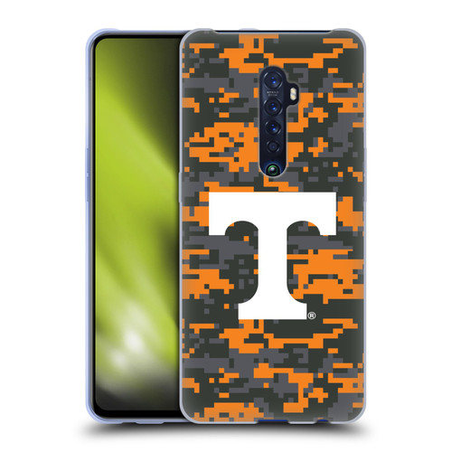University Of Tennessee UTK University Of Tennessee Knoxville Digital Camouflage Soft Gel Case for OPPO Reno 2