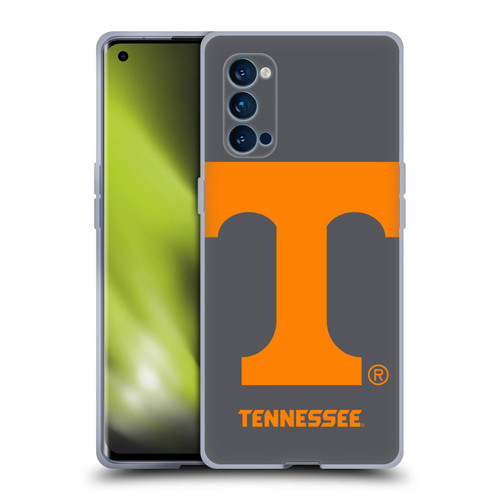 University Of Tennessee UTK University Of Tennessee Knoxville Oversized Icon Soft Gel Case for OPPO Reno 4 Pro 5G