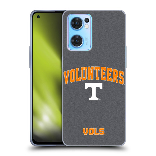 University Of Tennessee UTK University Of Tennessee Knoxville Campus Logotype Soft Gel Case for OPPO Reno7 5G / Find X5 Lite