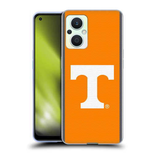 University Of Tennessee UTK University Of Tennessee Knoxville Football Jersey Soft Gel Case for OPPO Reno8 Lite