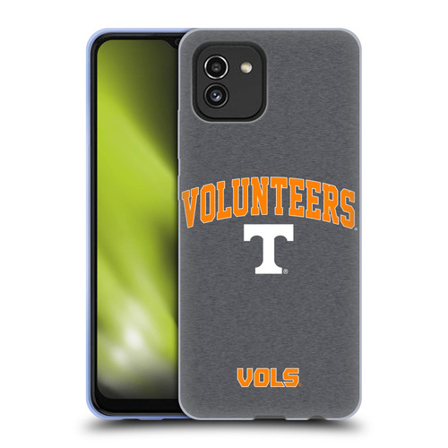 University Of Tennessee UTK University Of Tennessee Knoxville Campus Logotype Soft Gel Case for Samsung Galaxy A03 (2021)