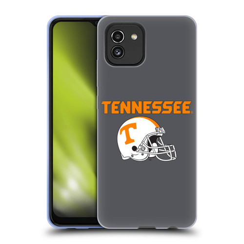 University Of Tennessee UTK University Of Tennessee Knoxville Helmet Logotype Soft Gel Case for Samsung Galaxy A03 (2021)