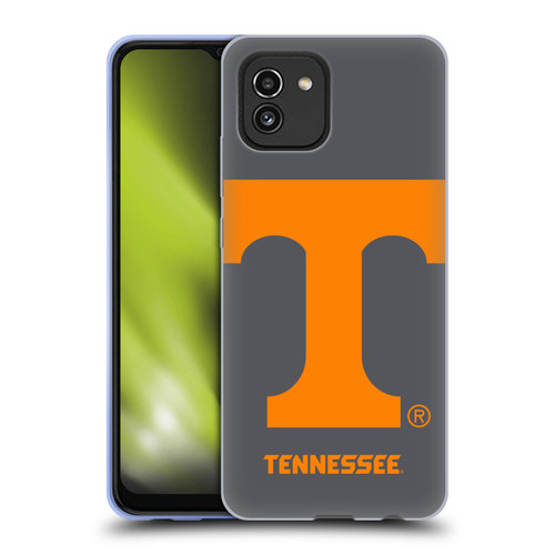 University Of Tennessee UTK University Of Tennessee Knoxville Oversized Icon Soft Gel Case for Samsung Galaxy A03 (2021)