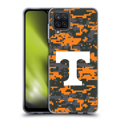 University Of Tennessee UTK University Of Tennessee Knoxville Digital Camouflage Soft Gel Case for Samsung Galaxy A12 (2020)