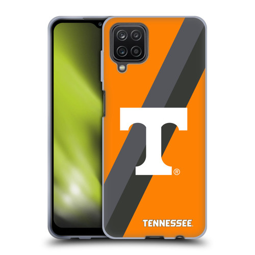 University Of Tennessee UTK University Of Tennessee Knoxville Stripes Soft Gel Case for Samsung Galaxy A12 (2020)