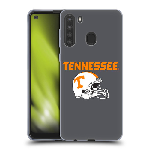 University Of Tennessee UTK University Of Tennessee Knoxville Helmet Logotype Soft Gel Case for Samsung Galaxy A21 (2020)