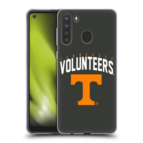 University Of Tennessee UTK University Of Tennessee Knoxville Tennessee Volunteers Soft Gel Case for Samsung Galaxy A21 (2020)