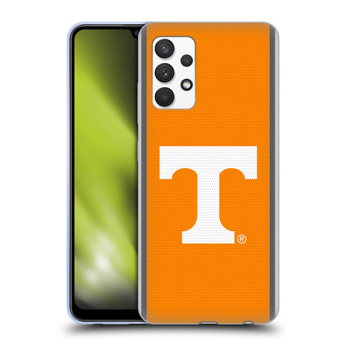 University Of Tennessee UTK University Of Tennessee Knoxville Football Jersey Soft Gel Case for Samsung Galaxy A32 (2021)