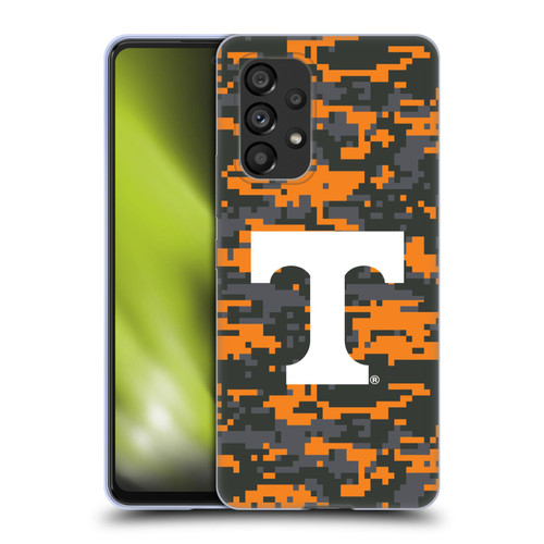 University Of Tennessee UTK University Of Tennessee Knoxville Digital Camouflage Soft Gel Case for Samsung Galaxy A53 5G (2022)