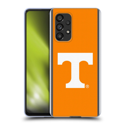 University Of Tennessee UTK University Of Tennessee Knoxville Football Jersey Soft Gel Case for Samsung Galaxy A53 5G (2022)