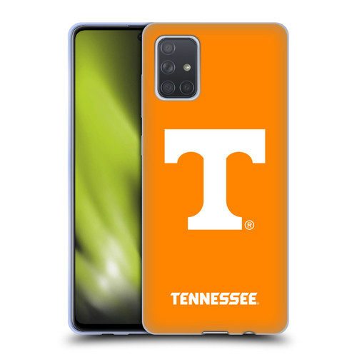 University Of Tennessee UTK University Of Tennessee Knoxville Plain Soft Gel Case for Samsung Galaxy A71 (2019)