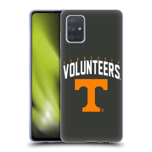 University Of Tennessee UTK University Of Tennessee Knoxville Tennessee Volunteers Soft Gel Case for Samsung Galaxy A71 (2019)