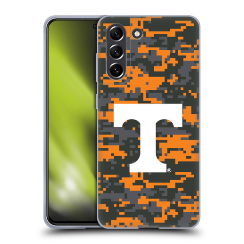 University Of Tennessee UTK University Of Tennessee Knoxville Digital Camouflage Soft Gel Case for Samsung Galaxy S21 FE 5G