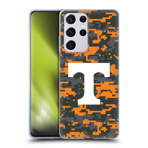 University Of Tennessee UTK University Of Tennessee Knoxville Digital Camouflage Soft Gel Case for Samsung Galaxy S21 Ultra 5G