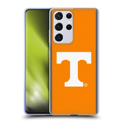University Of Tennessee UTK University Of Tennessee Knoxville Football Jersey Soft Gel Case for Samsung Galaxy S21 Ultra 5G