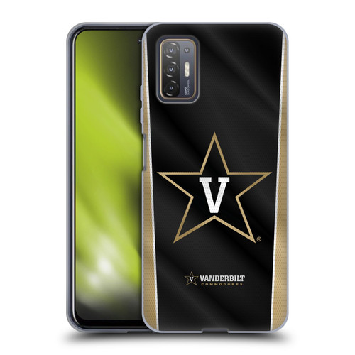 Vanderbilt University Vandy Vanderbilt University Banner Soft Gel Case for HTC Desire 21 Pro 5G