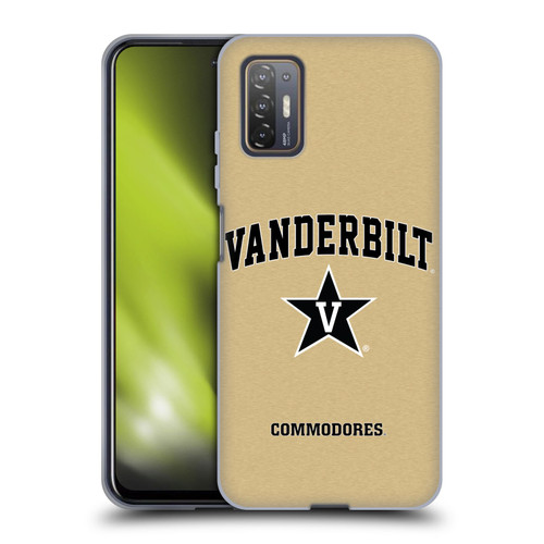Vanderbilt University Vandy Vanderbilt University Campus Logotype Soft Gel Case for HTC Desire 21 Pro 5G