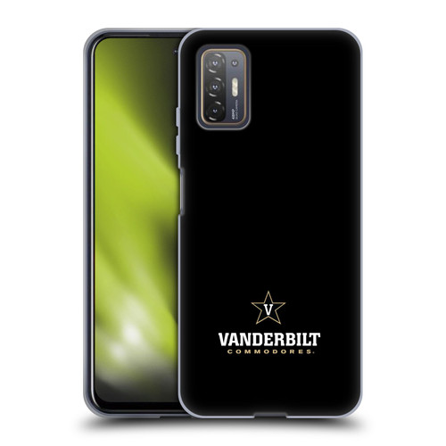 Vanderbilt University Vandy Vanderbilt University Logotype Soft Gel Case for HTC Desire 21 Pro 5G