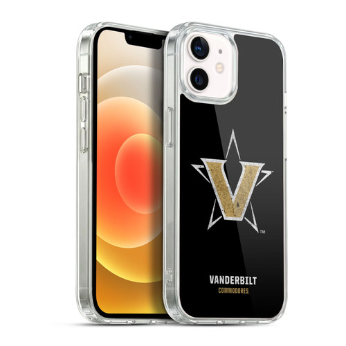 Vanderbilt University Vandy Vanderbilt University Distressed Look Soft Gel Case for Apple iPhone 12 / iPhone 12 Pro & MagSafe