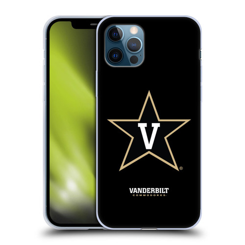 Vanderbilt University Vandy Vanderbilt University Plain Soft Gel Case for Apple iPhone 12 / iPhone 12 Pro
