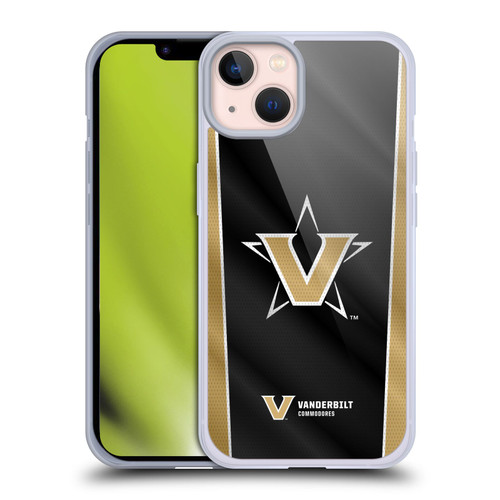 Vanderbilt University Vandy Vanderbilt University Banner Soft Gel Case for Apple iPhone 13