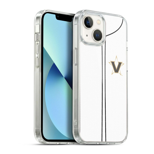 Vanderbilt University Vandy Vanderbilt University Baseball Jersey Soft Gel Case for Apple iPhone 13