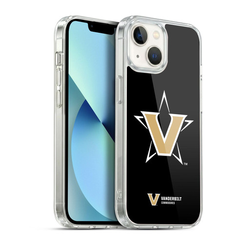 Vanderbilt University Vandy Vanderbilt University Plain Soft Gel Case for Apple iPhone 13